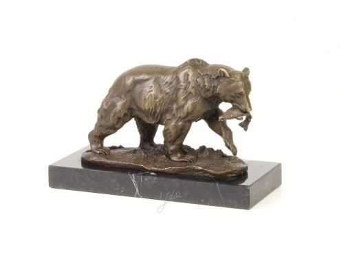 bronz szobor medve DSSL-39