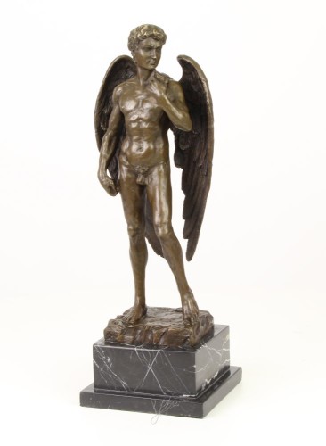 bronz szobor david szárnyakkal UP-34