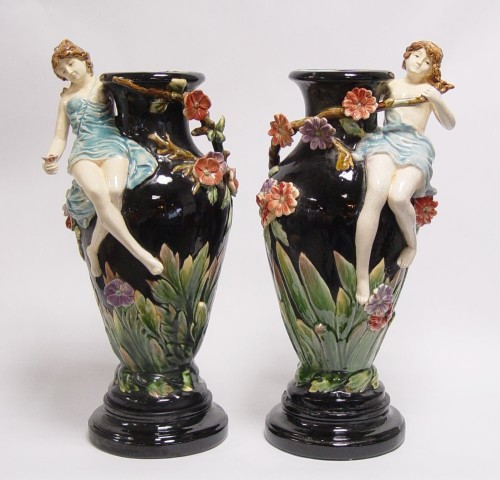 pár váza art-nouveau MK-10