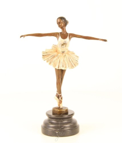 bronz szobor balerina DSBG-11