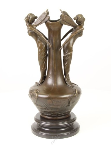 bronz váza art-deco BJ-41