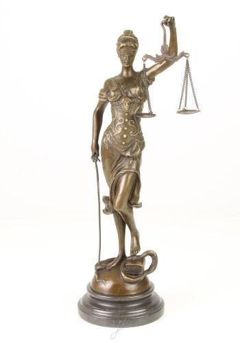 bronz szobor justícia DSVG-75