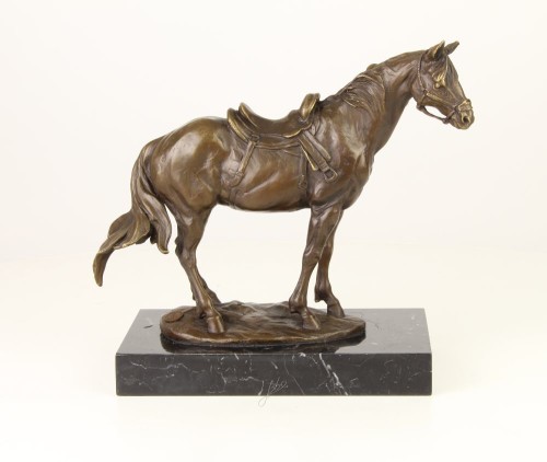 bronz szobor ló XT-69