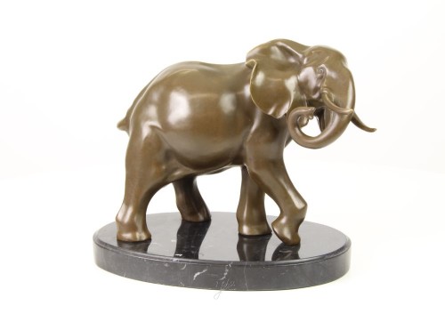 bronz szobor nagy elefánt FA-24