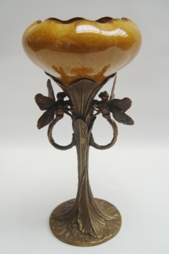 porcelán/bronz váza JC-66