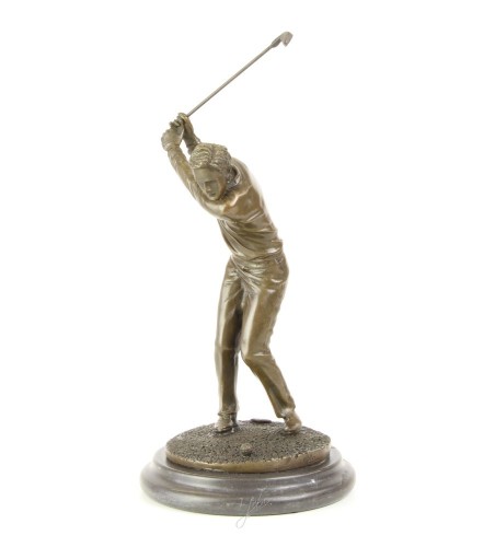 bronz szobor golfos BR-165