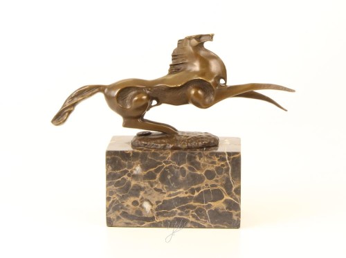 bronz szobor ló SL-54